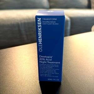 OLE HENRIKSEN DEWTOPIA 20% ACID NIGHT TREATMENT NEW IN BOX